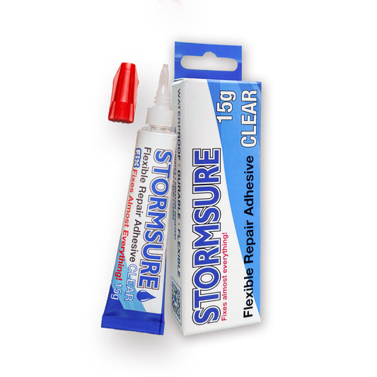 Stormsure Flexibler Reparaturkleber – 15 g (transparent)