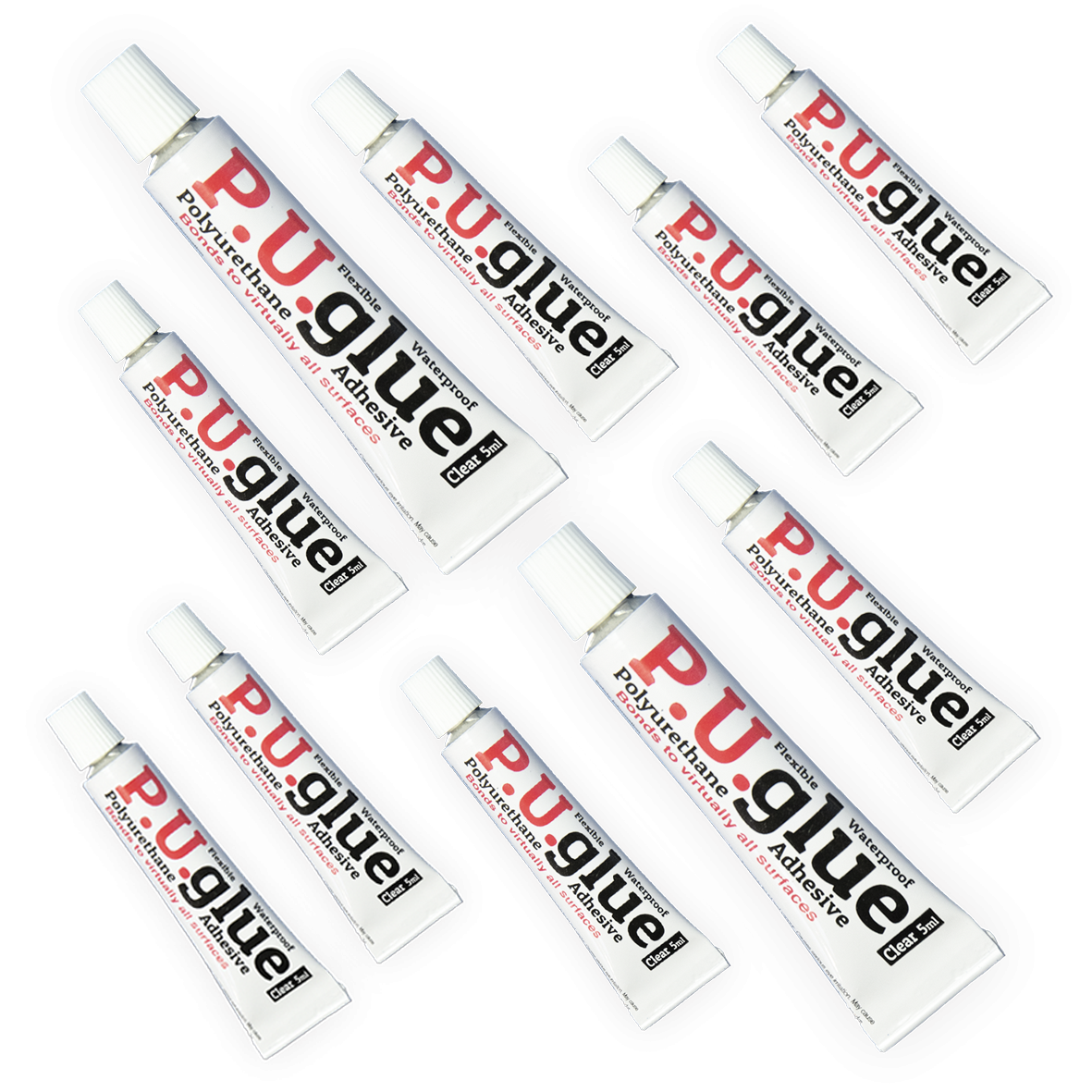 PU-Kleber Polyurethan-Kleber 10er Pack (5ml)