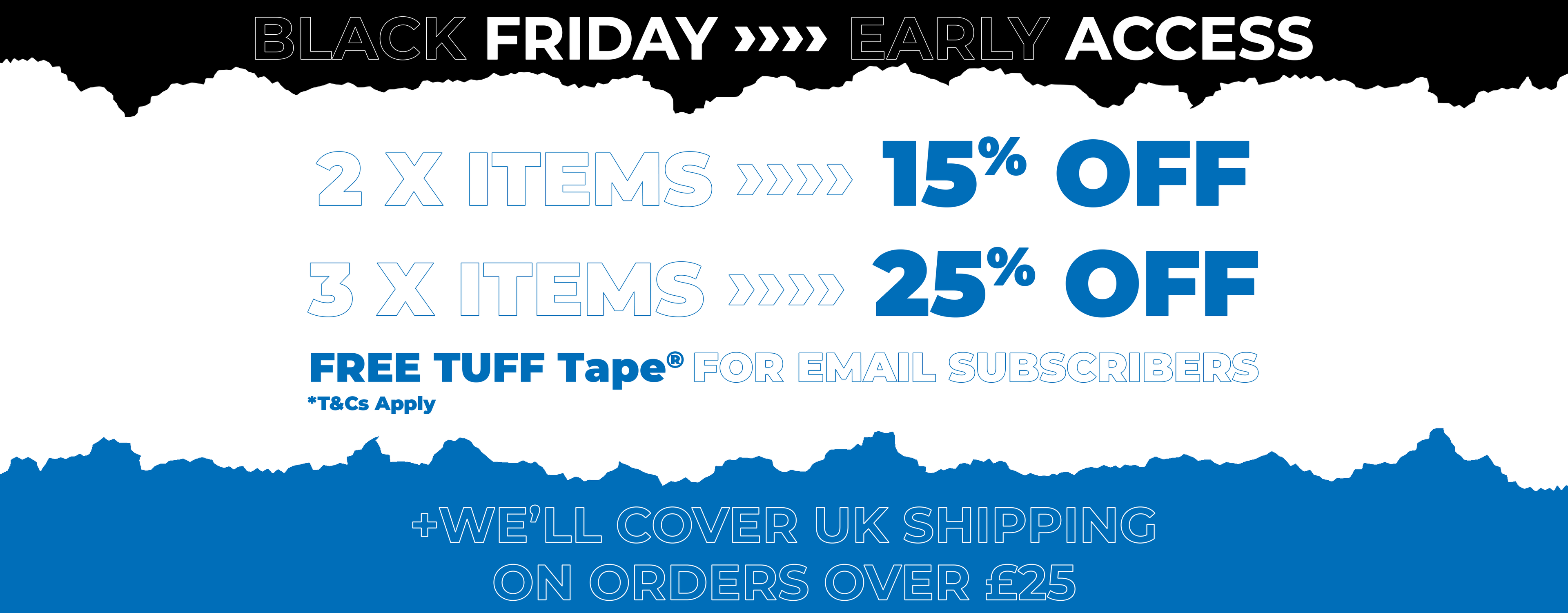 Black Friday Early Access Banner