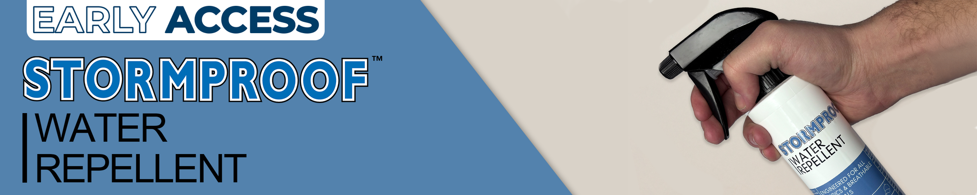 Stormproof Water Repellent Banner - Black Friday Early Access