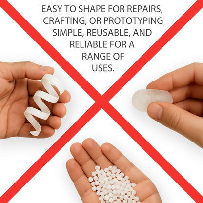 FormX Moldable Plastic Pellets – 1kg