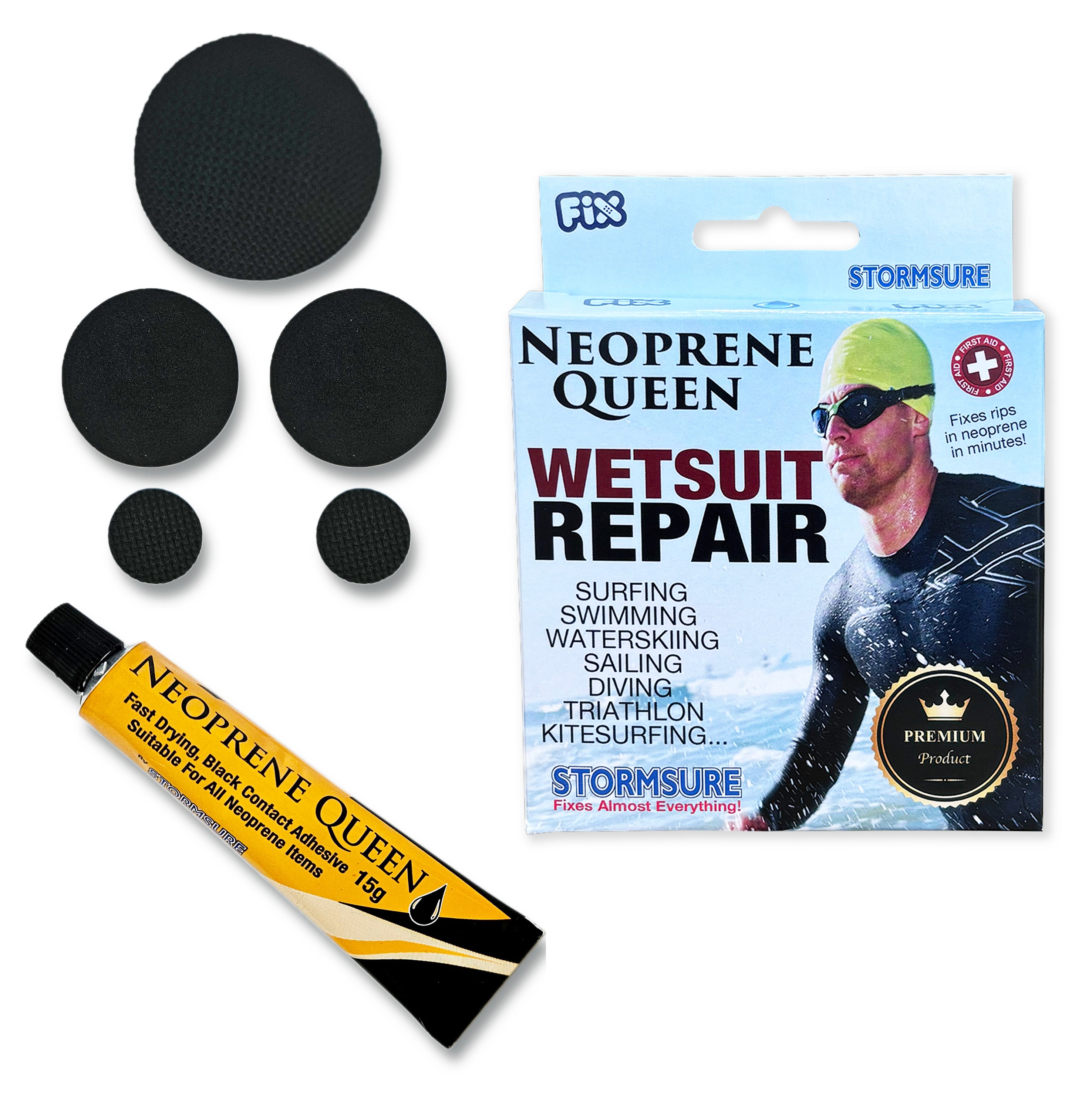 Neoprene Queen Wetsuit Repair Kit – Stormsure