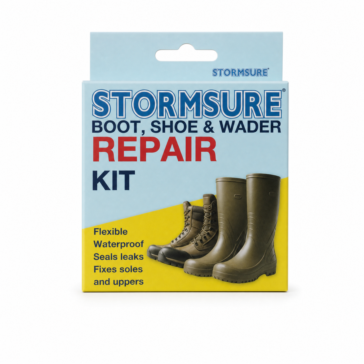 Reparaturset für Stiefel, Schuhe und Wathosen