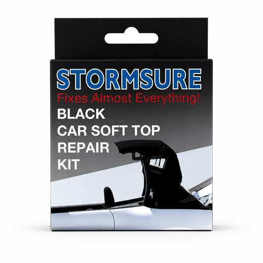 Black Soft-Top Roof Repair Kit
