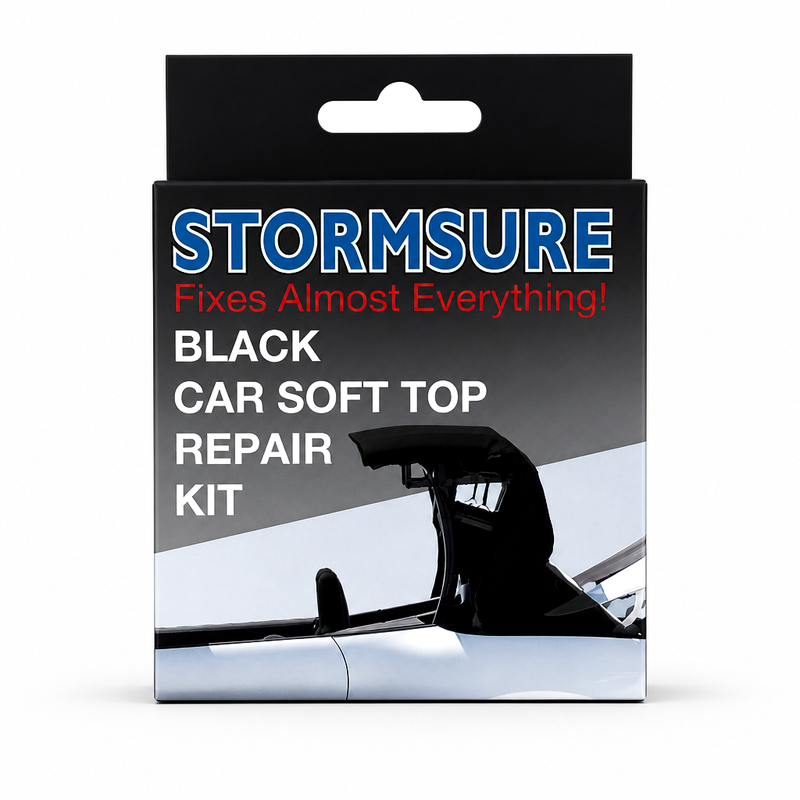 Schwarzes Softtop-Dachreparaturset