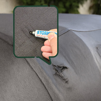 Schwarzes Softtop-Dachreparaturset