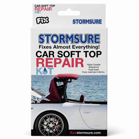 Car Soft-Top Convertible Roof Repair Kit - Clear