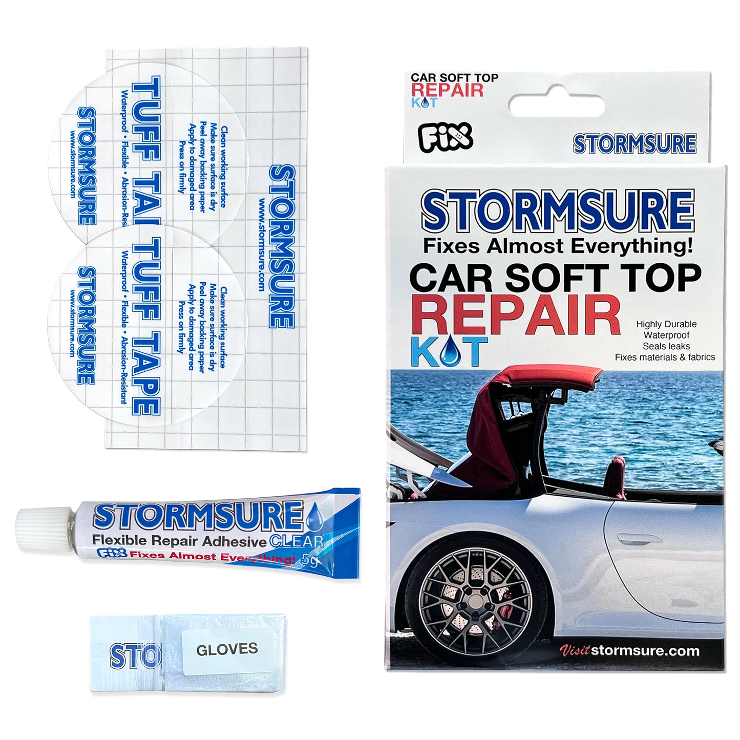 Car Canvas Convertible Roof Repair Kit