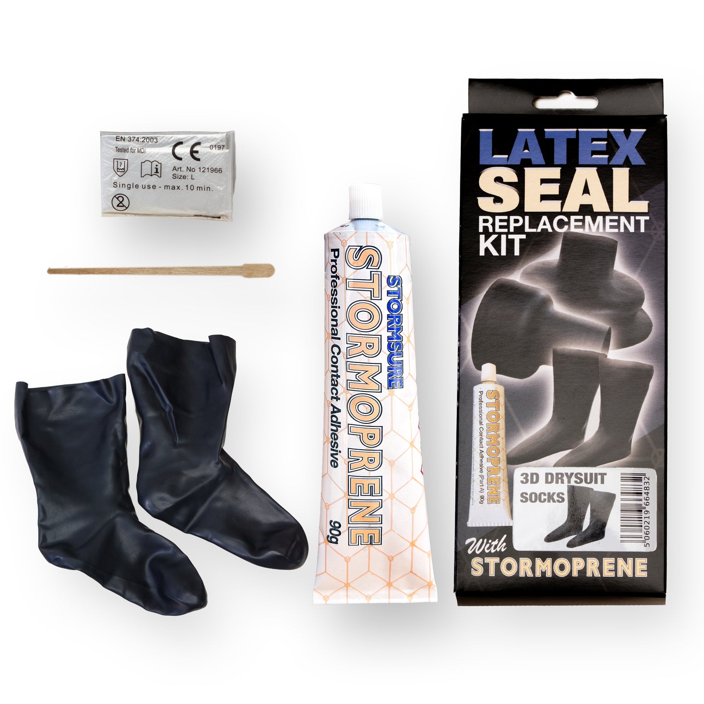 Drysuit Latex Sock Seal Replacement Kit