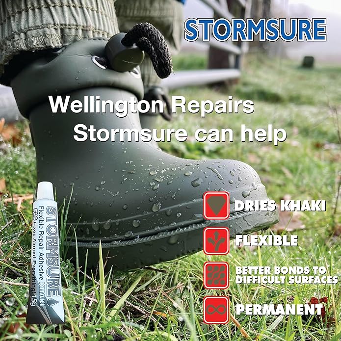 Khaki Boot, Shoe and Wader Repair Kit