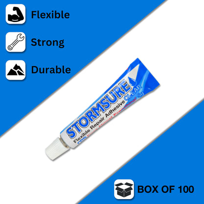 Stormsure Flexible Repair Adhesive - 5g (Clear) Box of 100