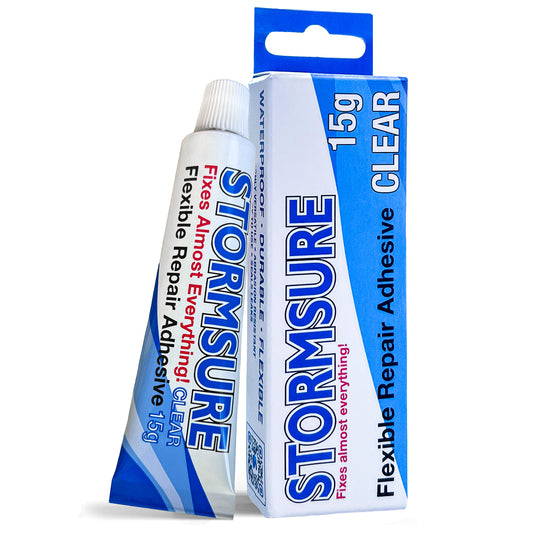 Stormsure Flexibler Reparaturkleber – 15 g (transparent)