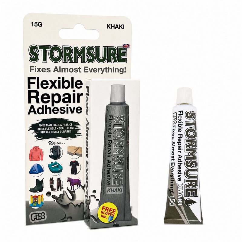Stormsure Flexible Repair Adhesive - 15g (Khaki)