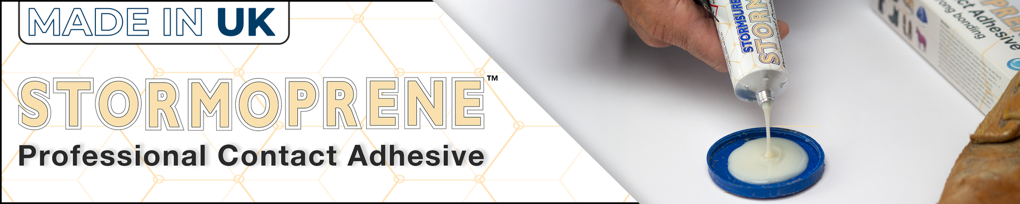 Stormoprene Professional Contact Adhesive bonding neoprene, rubber and marine materials
