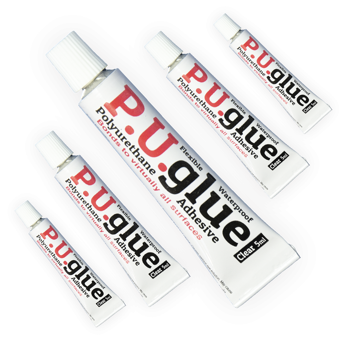 P.U. Glue Polyurethane Adhesive 5-Pack (5ml)