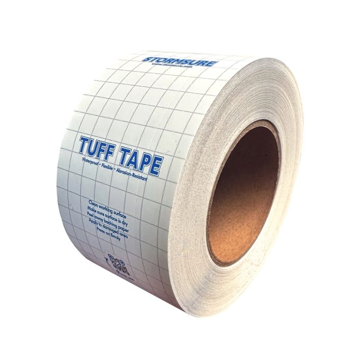 Stormsure 30m Roll x 75mm TUFF Tape Self-Adhesive Waterproof Repair