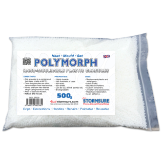 Polymorph Thermoplastic Hand-Mouldable Plastic Granules 500g