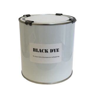 black dye for stormsure adhesives 1 litre tin